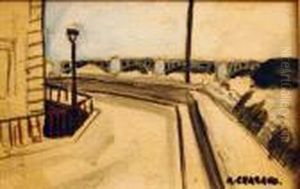 Les Quais De La Seine A Paris, 1907-1909 by Auguste Chabaud