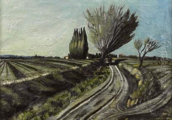 Oliviers Dans La Montagnette, Circa 1935 - view 1