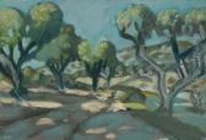 Paysage Du Midi by Auguste Chabaud