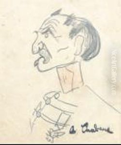 Tete De Militaire by Auguste Chabaud