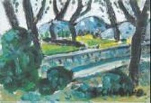 Le Petit Mur Du Jardin by Auguste Chabaud