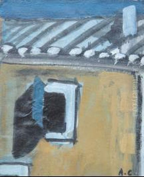Fenetre Et Mur Bleu - view 1