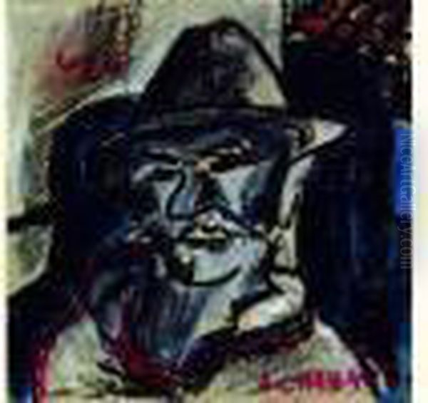 Portrait D'homme Au Chapeau - view 1