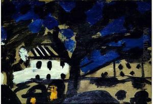 Maison Et Arbre by Auguste Chabaud