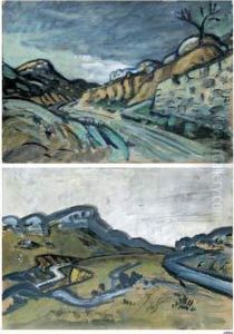 Paysage De Provence by Auguste Chabaud