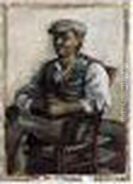 Jeune Paysan Aux Mains Croisees, 1921. - view 1