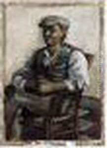 Jeune Paysan Aux Mains Croisees, 1921.