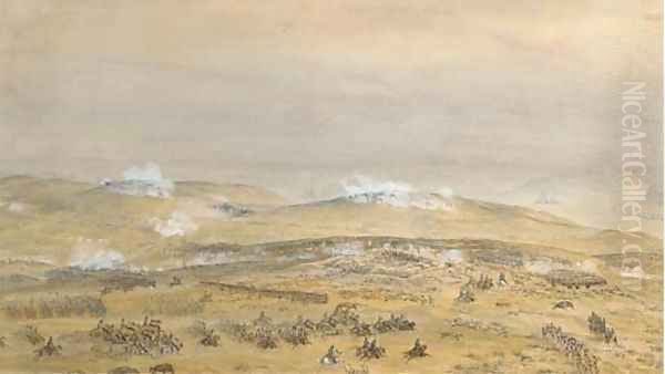 The Crimean War The Battle of Inkerman, 24th October 1854 - view 1