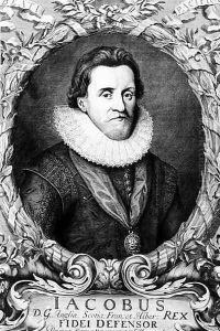 Portrait of James I King of Great Britain