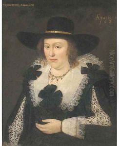 Portrait of Lettice Morison, Viscountess Falkland (1610-1646), Wife of Lucius Cary, 2nd Viscount Falkland, half-length