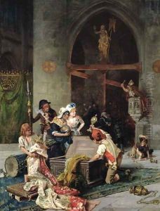 Plunder of a Church During the Revolution by Victor-Henri Juglar