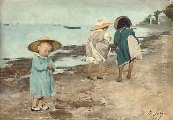 Enfants au bord de la mer - view 1