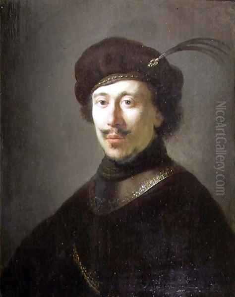Young Man in a Gorget and Plumed Cap - view 1