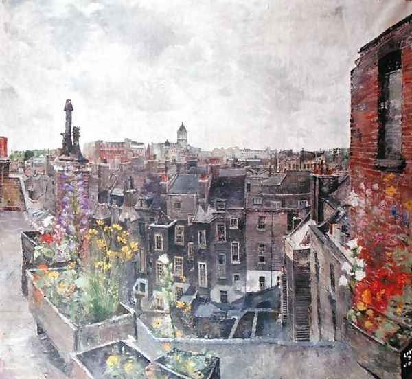 City of London Skies and Flowers Roofs of High Holborn - view 1