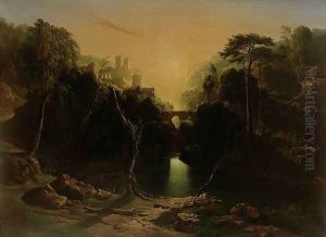 Romantic Landscape by James Johnson