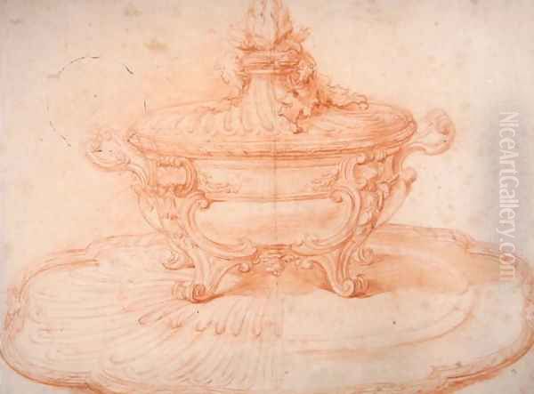Tureen on a Platter - view 1