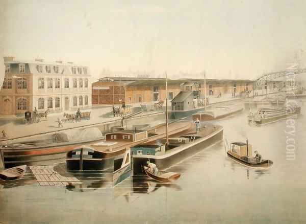 The Canal Saint Martin - view 1