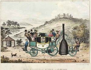 The Edinburgh Steam Carriage by Jones, I.D.