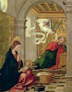 The Dream of St Joseph by Borgona Juan de