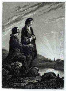 Illustration for Emile by Alfred Johannot