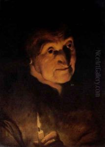 Study of an Old Woman holding a Candle
