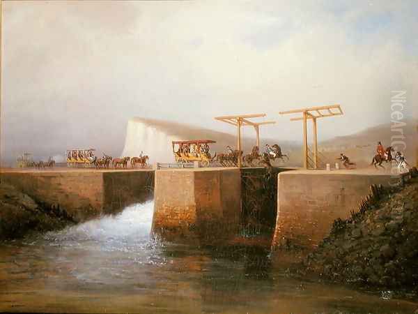 An Accident Befalling the Royal Family in Treport - view 1