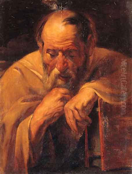An Apostle holding a book - view 1