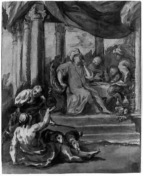 Dives and Lazarus - view 1