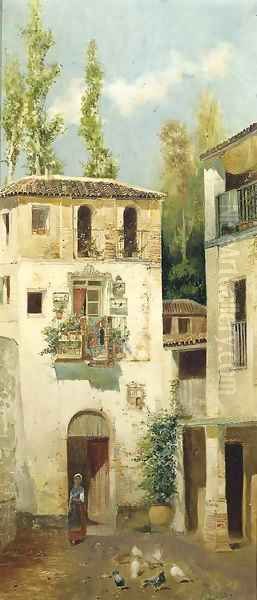 Sevilla - by the Spanish house - view 1