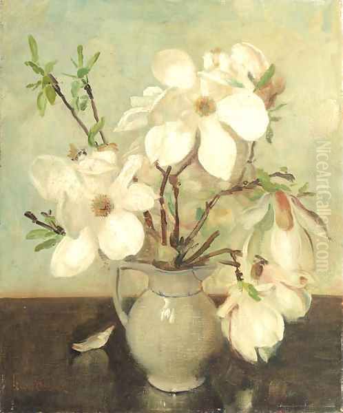 Flowers in a vase - view 1