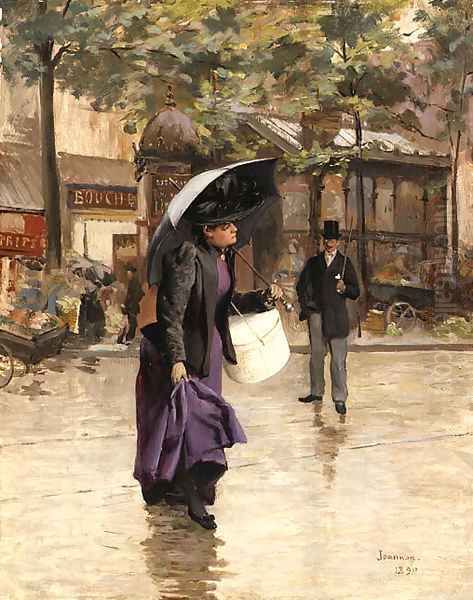 A rainy day in Paris - view 1
