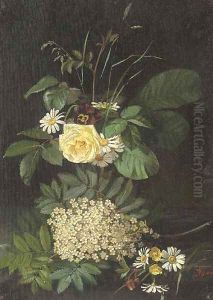 Wild flowers by Johann Laurentz Jensen
