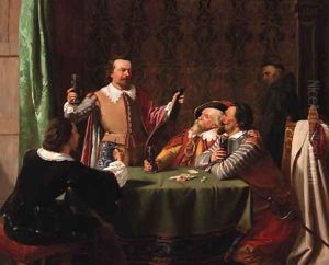 The Cardplayers by Karel Javurek