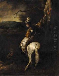 Saint George and the dragon by Ludolf de Jongh