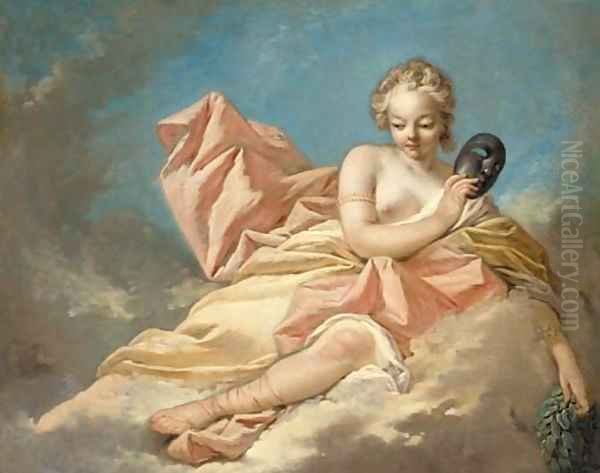 The Muse Melpomene - view 1