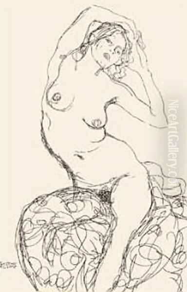 Female Nude Study - view 1