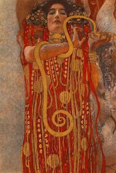 Medicine (Hygieia) by Gustav Klimt