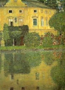 Schlob Kammer On The Attersee by Gustav Klimt