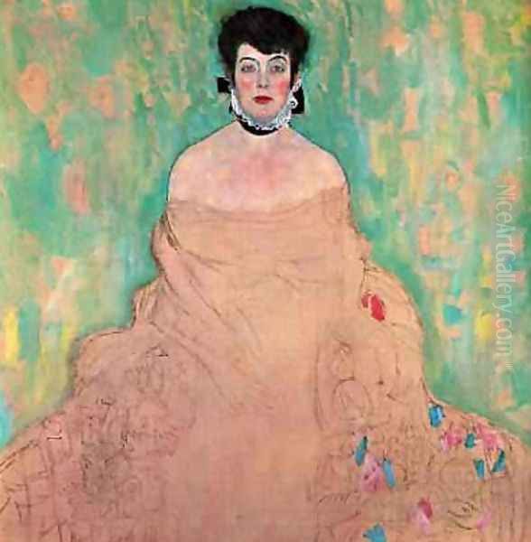 Portrait Of Amalie Zuckerkandl (unfinished) - view 1