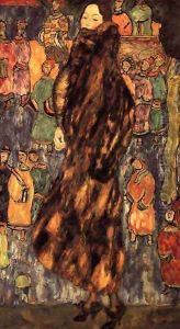 Polecat Fur The (unfinished) by Gustav Klimt