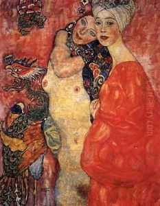 The Woman Friends by Gustav Klimt