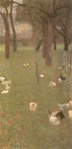 After the Rain 1899 by Gustav Klimt