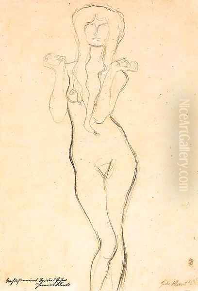 Stehende Akt - view 1