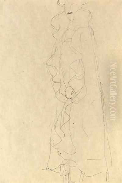 Stehend nach links (Adele Bloch-Bauer) - view 1