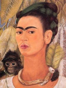 Self Portrait with Monkey