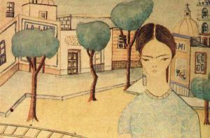Frida In Coyoacan 1927 by Frida Kahlo