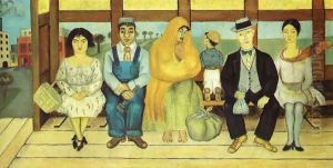 The Bus 1929 by Frida Kahlo