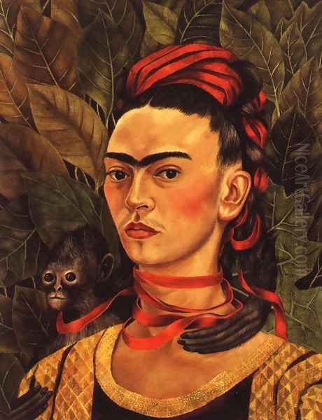 Self Portrait With Monkey 1940 - view 1