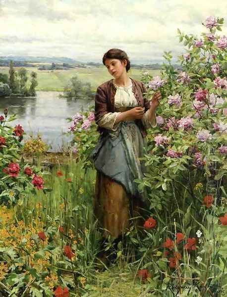 Julia Among The Roses - view 1