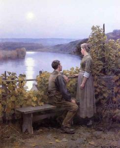 Summer Evening by Daniel Ridgway Knight